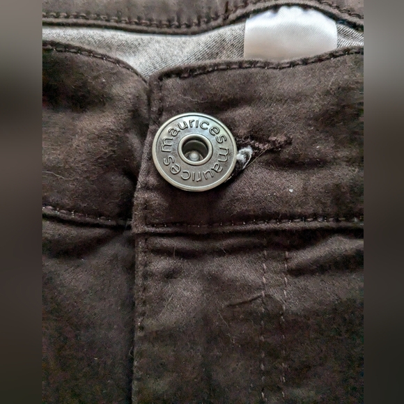 Vintage 2000's, Maurices, brown, skinny jeans - Picture 5 of 9